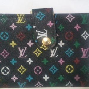 LVmulticolor monogram Zippy? coin wallet Pre-owned As Is.